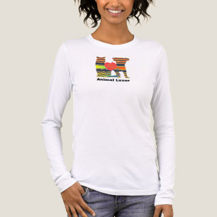 Tiere liebende beste Freunde Tri-Blend Shirt