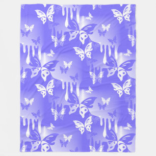 Tiere Natur - Splash Tattoo Butterflies 2 Fleecedecke