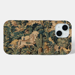 TIERE, PFERDE, HOLZGEBÄUDE, blaugrüne Blüten Case-Mate iPhone Hülle