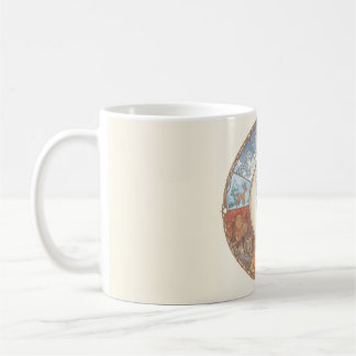 Tiere rund Untersetzer Aufkleber Kaffeetasse