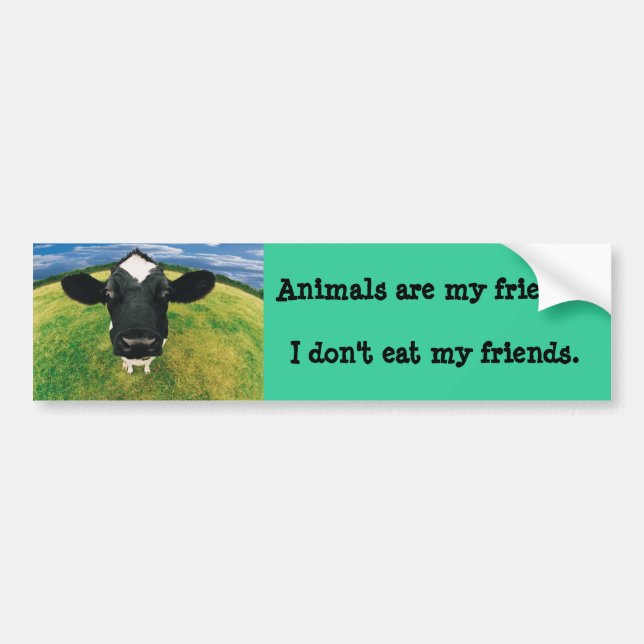 Tiere sind mein Freund-Autoaufkleber Autoaufkleber (Vorne)