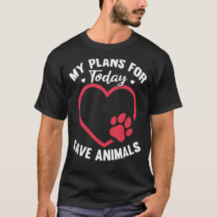 Tiere über den Rettungsschirm von Tieraktivisten T-Shirt