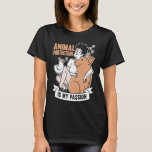 Tiere über den Rettungsschirm von Tieraktivisten T-Shirt