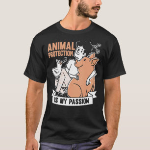 Tiere über den Rettungsschirm von Tieraktivisten T-Shirt