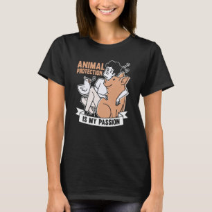 Tiere über den Rettungsschirm von Tieraktivisten T-Shirt