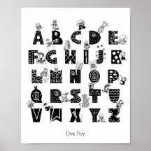 Tiere und Maßnahmen Alphabet Educational Kinderzim