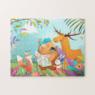 Tiere Wanderpuzzle