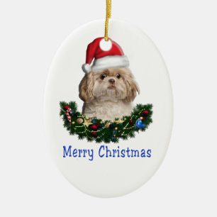 Tiere Weihnachten Keramik Ornament