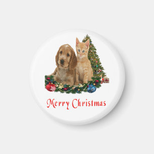 Tiere Weihnachten Magnet
