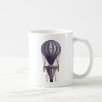 Tiered Hot Air Ballon Blue