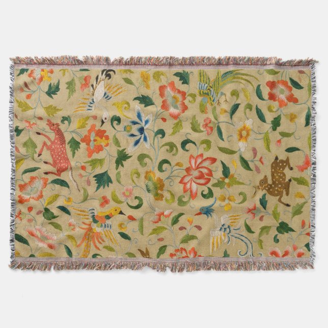 Tieres antikes Pferderückenkaninchen Decke (Vorderseite)