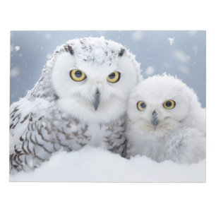 Tierfamilie, die die Natur hinausführt Notizblock