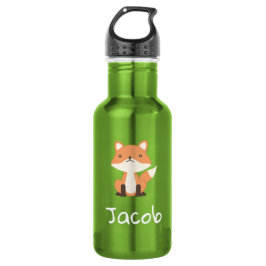 TierFox WaldFox niedlicher Waldbaby Edelstahlflasche