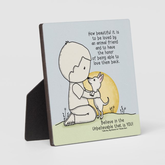 Tierfreunde Fotoplatte (Vorderseite)