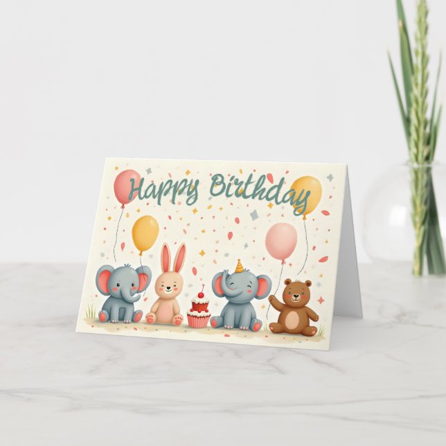 Tierfreunde im Party Magic Karte (Vorderseite)