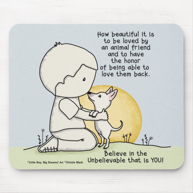 Tierfreunde Mousepad (Vorne)