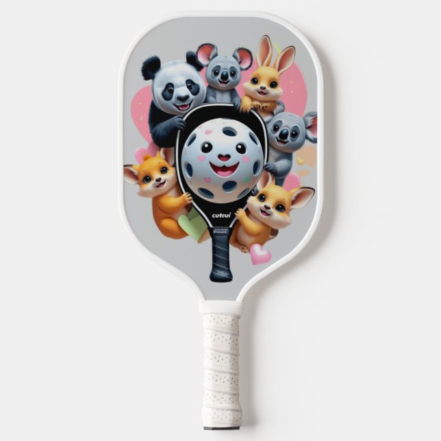 Tierfreunde Pickleball Pickleball Schläger (Vorderseite)