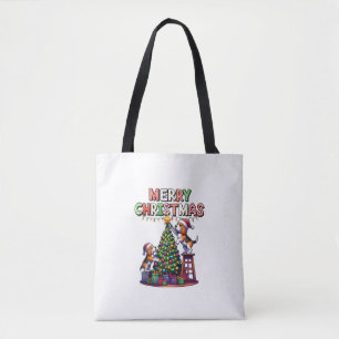 Tierfreunde Weihnachten Beagle Hunde Christi dekor Tasche