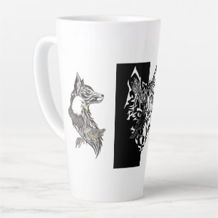 Tierführer Latte Tasse