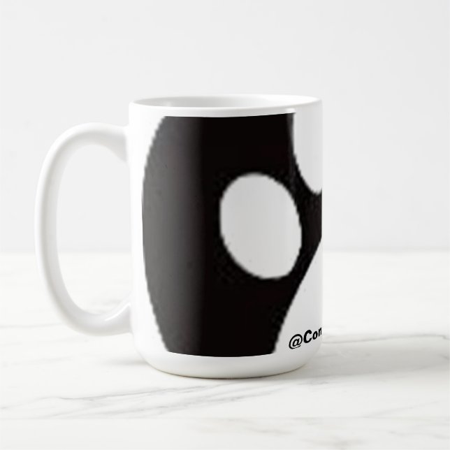 Tierfußabdruck Kaffeetasse (Links)