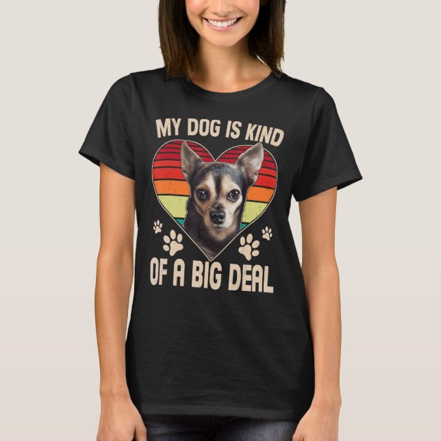 Tiergarde Dog Chihuahua Bester Hund T-Shirt (Vorderseite)