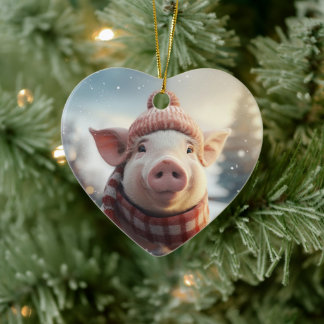 Tiergeschenke, Farm-Lover-Geschenk, Niedliches Sch Keramik Ornament