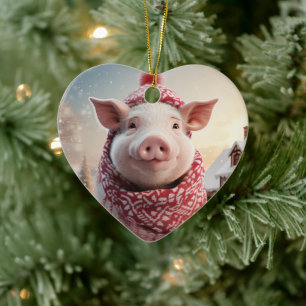 Tiergeschenke, Farm-Lover-Geschenk, Niedliches Sch Keramik Ornament