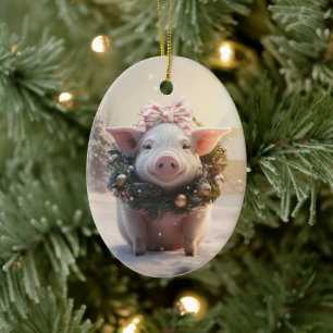 Tiergeschenke, Farm-Lover-Geschenk, Niedliches Sch Keramik Ornament