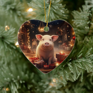 Tiergeschenke, Farm-Lover-Geschenk, Niedliches Sch Keramik Ornament