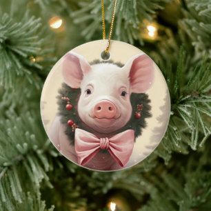 Tiergeschenke, Farm-Lover-Geschenk, Niedliches Sch Keramik Ornament