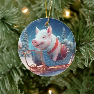 Tiergeschenke, Farm-Lover-Geschenk, Niedliches Sch Keramik Ornament