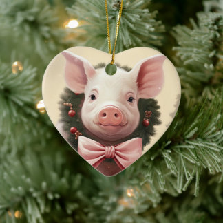 Tiergeschenke, Farm-Lover-Geschenk, Niedliches Sch Keramik Ornament
