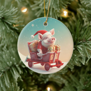 Tiergeschenke, Farm-Lover-Geschenk, Niedliches Sch Keramik Ornament