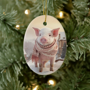 Tiergeschenke, Farm-Lover-Geschenk, Niedliches Sch Keramik Ornament