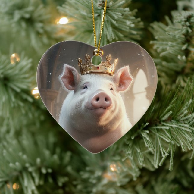 Tiergeschenke, Farm-Lover-Geschenk, Niedliches Sch Keramik Ornament (Baum)