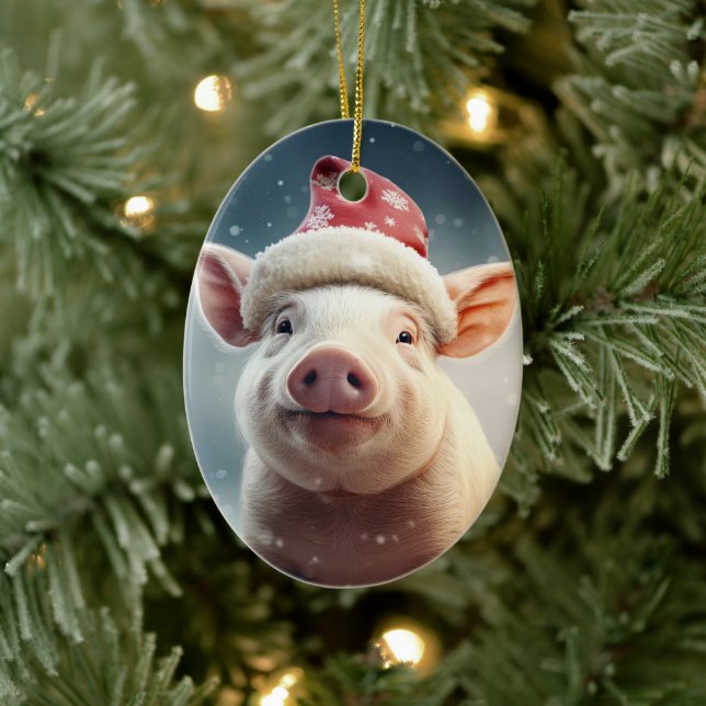 Tiergeschenke, Farm-Lover-Geschenk, Niedliches Sch Keramik Ornament (Baum)