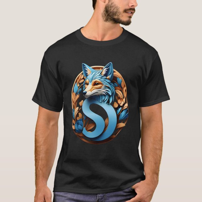 Tiergrafische Gestaltung T-Shirt (Vorderseite)