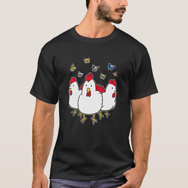 Tierhähnchen T-Shirt (Vorderseite)