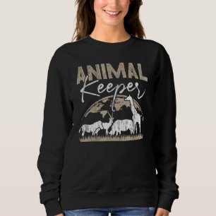 Tierhalter Giraffe Niel Pferd Sweatshirt