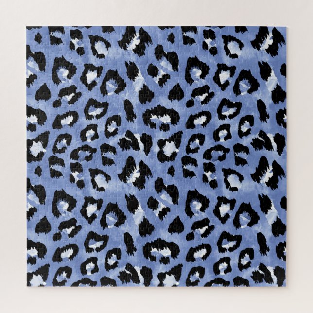 Tierhaut: Wasserfarben-Leopard (Vertikal)