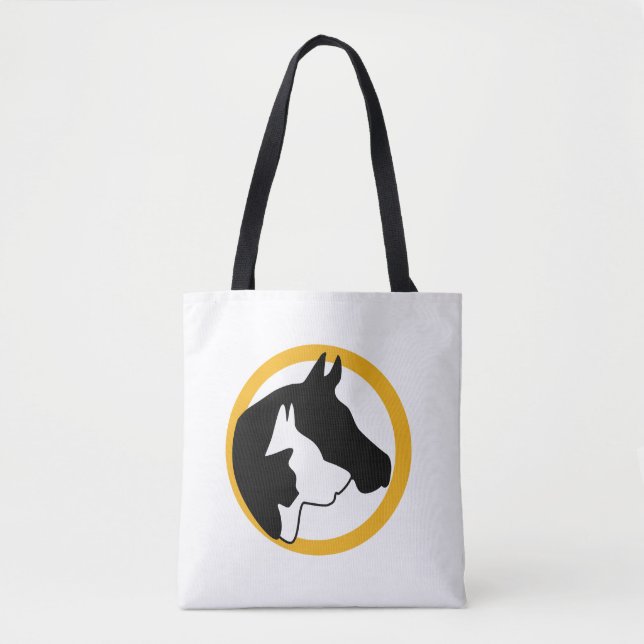 Tierheilung jetzt Einkaufstasche Tasche (Vorderseite)