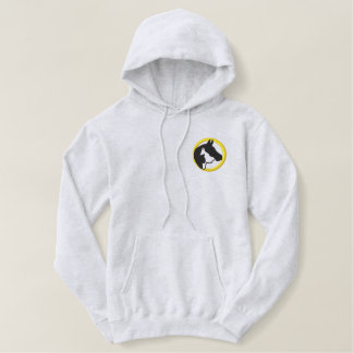 Tierheilung jetzt Frauen bestickte Hoodie Bestickter Hoodie