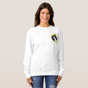 Tierheilung jetzt Frauenbesticktes Sweatshirt