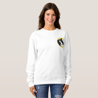 Tierheilung jetzt Frauenbesticktes Sweatshirt