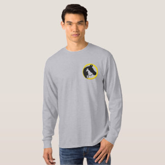 Tierheilung jetzt für Männer Besticktes Langarmshirt