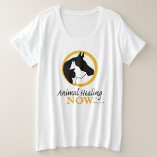 Tierheilung jetzt T - Shirt Plus Größe für Frauen