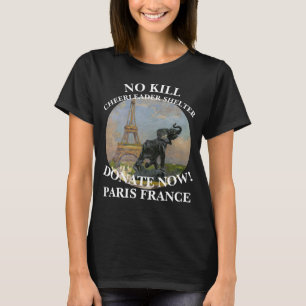 TIERHEIM FÜR TIERSCHUTZ PARIS FRANKREICH T-Shirt