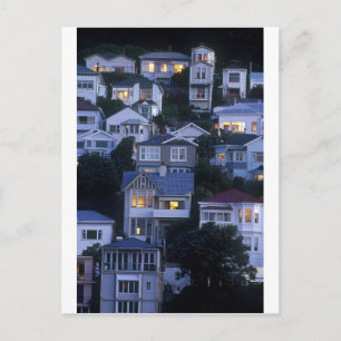 Tierhouses Oriental Bay Wellington Postkarte