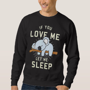 Tieridee Schlafen Koala Sweatshirt