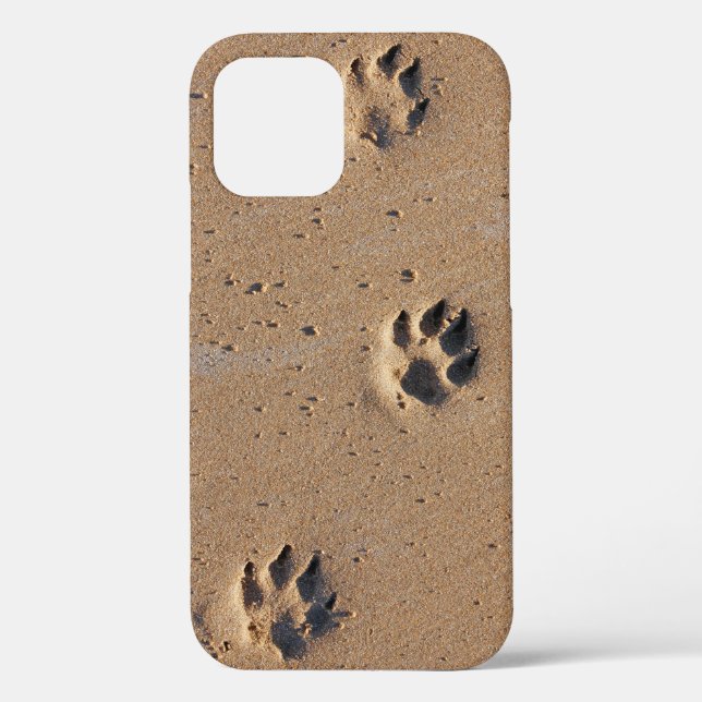 Tierische Pfotendrucke im Fall Case-Mate iPhone Hülle (Rückseite)